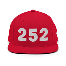 Load image into Gallery viewer, 252 Area Code Snapback Hat