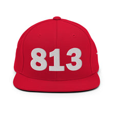 Load image into Gallery viewer, 813 Area Code Snapback Hat