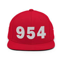 Load image into Gallery viewer, 954 Area Code Snapback Hat