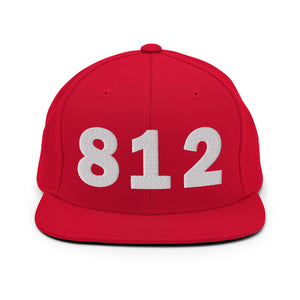 812 Area Code Snapback Hat