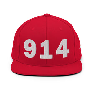 914 Area Code Snapback Hat