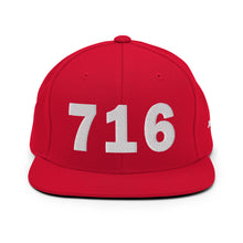 Load image into Gallery viewer, 716 Area Code Snapback Hat