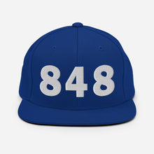 Load image into Gallery viewer, 848 Area Code Snapback Hat