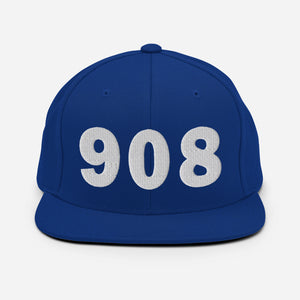 908 Area Code Snapback Hat