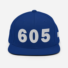 Load image into Gallery viewer, 605 Area Code Snapback Hat