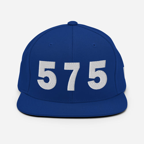 575 Area Code Snapback Hat