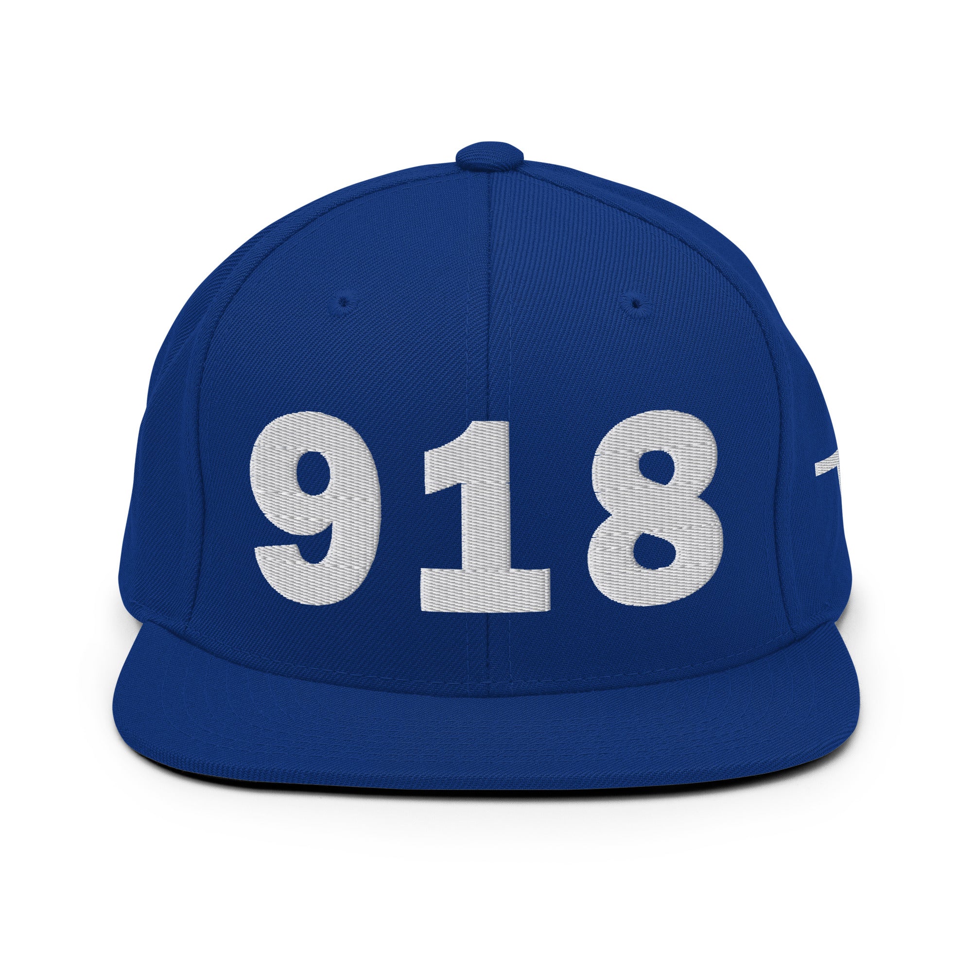 918 Area Code Snapback Hat – WhereIWasRaised
