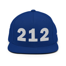 Load image into Gallery viewer, 212 Area Code Snapback Hat