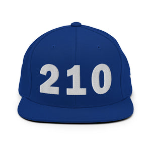 210 Area Code Snapback Hat