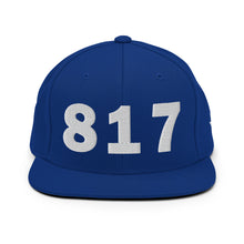 Load image into Gallery viewer, 817 Area Code Snapback Hat