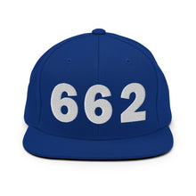 Load image into Gallery viewer, 662 Area Code Snapback Hat