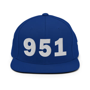 951 Area Code Snapback Hat