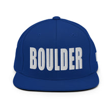 Load image into Gallery viewer, Boulder Colorado Snapback Hat