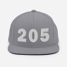 Load image into Gallery viewer, 205 Area Code Snapback Hat