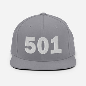 501 Area Code Snapback Hat