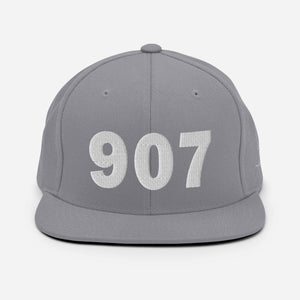 907 Area Code Snapback Hat