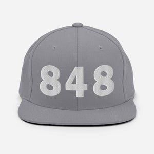 848 Area Code Snapback Hat