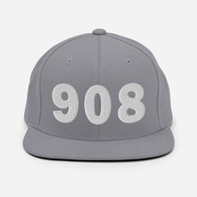 Load image into Gallery viewer, 908 Area Code Snapback Hat