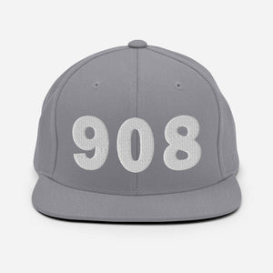 908 Area Code Snapback Hat