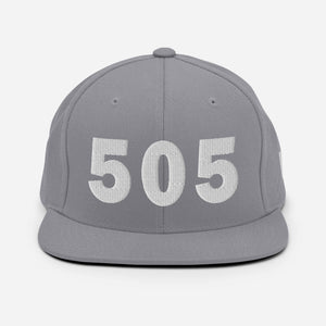 505 Area Code Snapback Hat