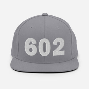 602 Area Code Snapback Hat