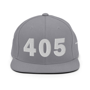 405 Area Code Snapback Hat