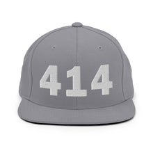 Load image into Gallery viewer, 414 Area Code Snapback Hat