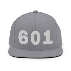 601 Area Code Snapback Hat