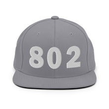 Load image into Gallery viewer, 802 Area Code Snapback Hat