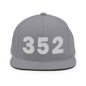 352 Area Code Snapback Hat