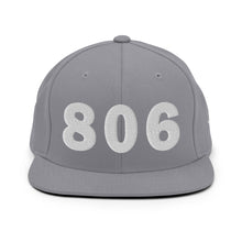 Load image into Gallery viewer, 806 Area Code Snapback Hat