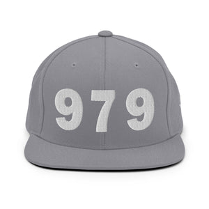 979 Area Code Snapback Hat