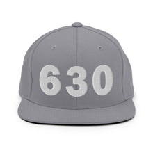 Load image into Gallery viewer, 630 Area Code Snapback Hat