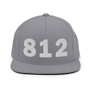 812 Area Code Snapback Hat