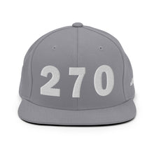 Load image into Gallery viewer, 270 Area Code Snapback Hat