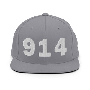 914 Area Code Snapback Hat