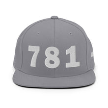 Load image into Gallery viewer, 781 Area Code Snapback Hat