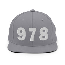 Load image into Gallery viewer, 978 Area Code Snapback Hat