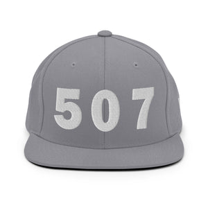 507 Area Code Snapback Hat