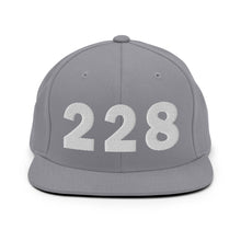 Load image into Gallery viewer, 228 Area Code Snapback Hat