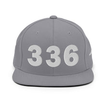 Load image into Gallery viewer, 336 Area Code Snapback Hat