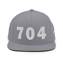 Load image into Gallery viewer, 704 Area Code Snapback Hat