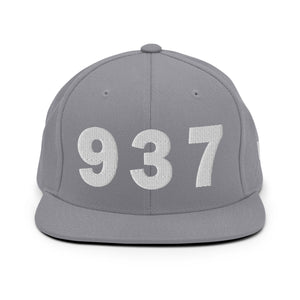 937 Area Code Snapback Hat