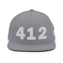 Load image into Gallery viewer, 412 Area Code Snapback Hat