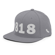 Load image into Gallery viewer, 818 Area Code Snapback Hat