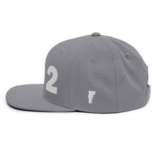 Load image into Gallery viewer, 802 Area Code Snapback Hat