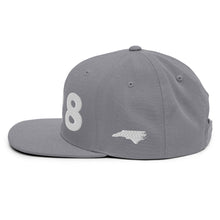 Load image into Gallery viewer, 828 Area Code Snapback Hat