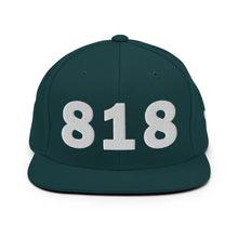 Load image into Gallery viewer, 818 Area Code Snapback Hat