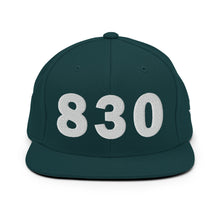 Load image into Gallery viewer, 830 Area Code Snapback Hat