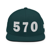 Load image into Gallery viewer, 570 Area Code Snapback Hat